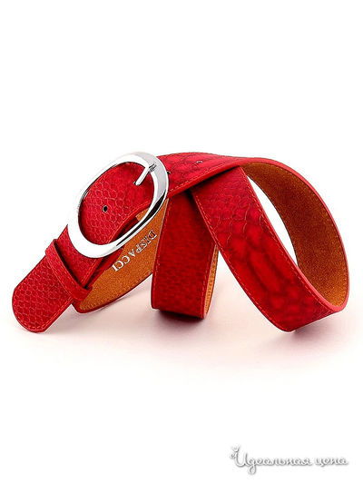 Ремень Dispacci, цвет цвет красный