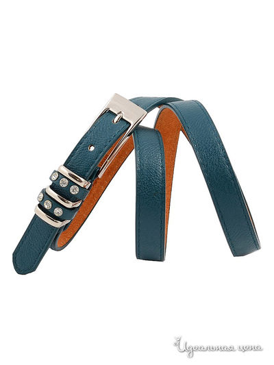 Ремень Dispacci, цвет цвет бирюзовый
