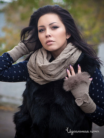 Шарф-хомут Dispacci, цвет цвет хаки