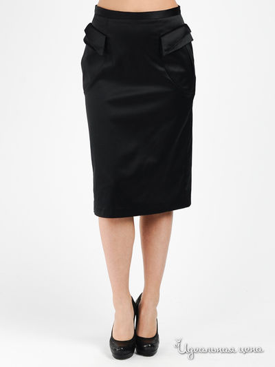 Юбка Модика, цвет цвет черный