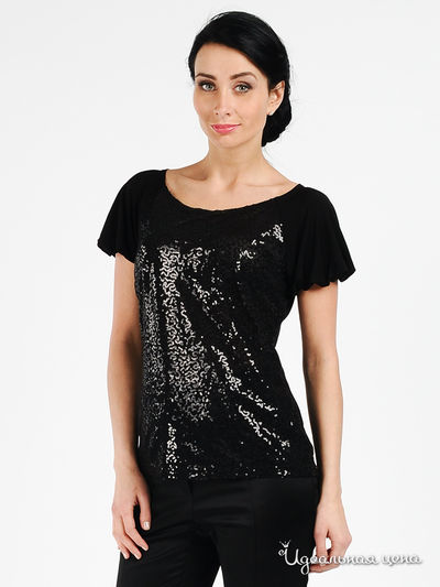 Блуза Модика, цвет цвет черный