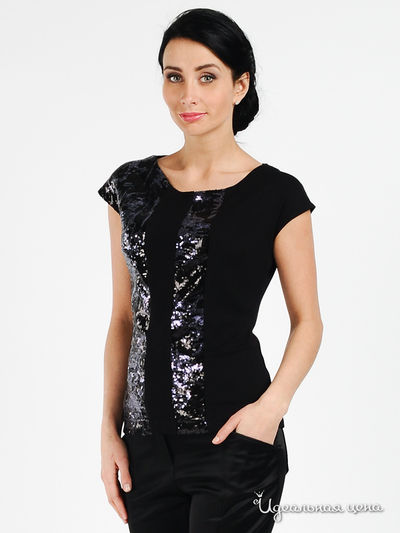 Блуза Модика, цвет цвет черный