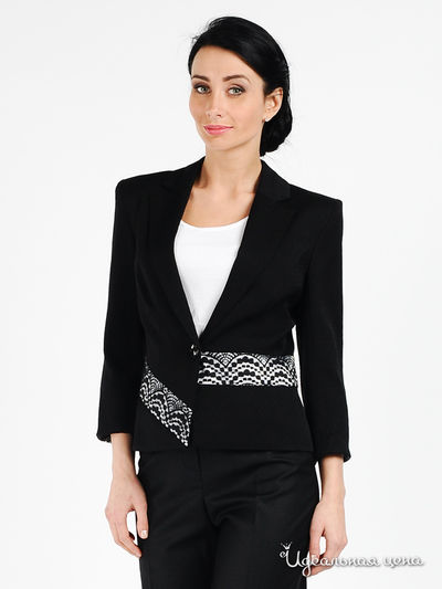 Блейзер Модика, цвет цвет черный / белый