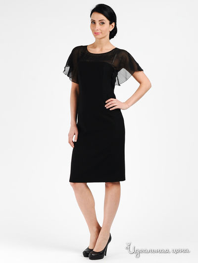 Платье Модика, цвет цвет черный