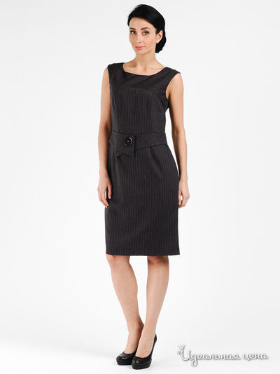 Платье Модика, цвет цвет темно-серый