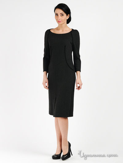 Платье Модика, цвет цвет черный