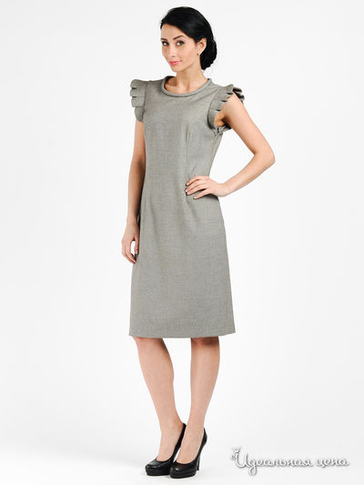 Платье Модика, цвет цвет серый