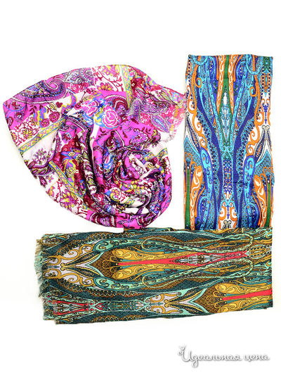 Палантин Dispacci, цвет цвет голубой