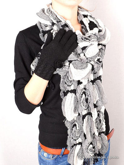 Перчатки Dispacci, цвет цвет черный