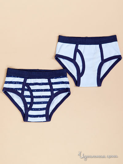 Трусы Модамини, цвет цвет белый / синий