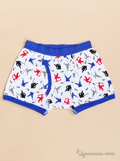 Трусы Модамини, цвет цвет белый / синий