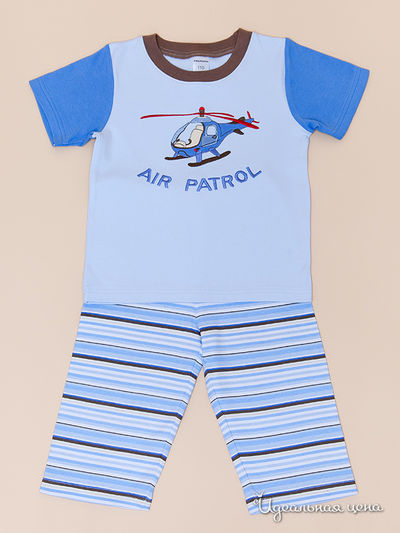 Пижама Модамини, цвет цвет голубой