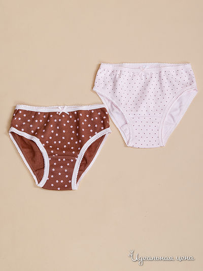 Трусы Модамини, цвет цвет розовый / коричневый