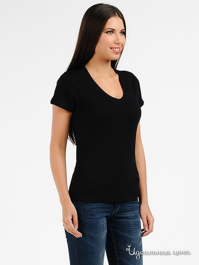 Футболка Maranda, цвет цвет черный