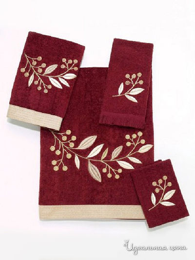 Полотенце Avanti, цвет цвет кирпично-красный