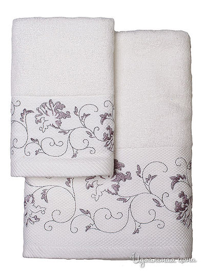 Полотенце Croscill Living, цвет цвет белый / серый