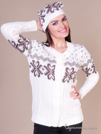 Кардиган My Mina, цвет цвет белый