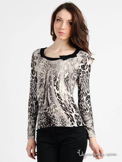 Лонгслив Rocco Barocco, цвет цвет белый / черный