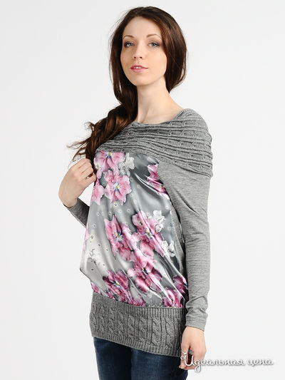 Твинсет Rocco Barocco, цвет цвет серый