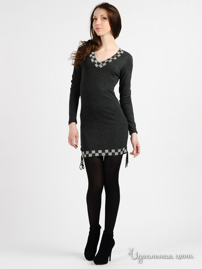 Туника Rocco Barocco, цвет цвет темно-серый