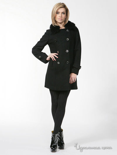 Пальто Rocco Barocco, цвет цвет черный