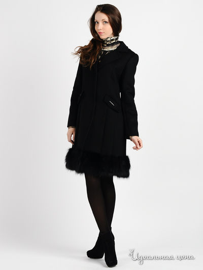 Пальто Rocco Barocco, цвет цвет черный