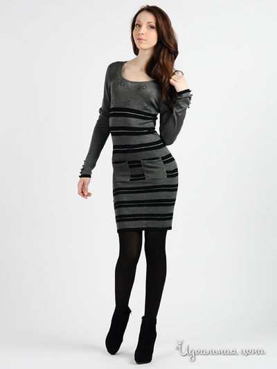 Платье Rocco Barocco, цвет цвет серый