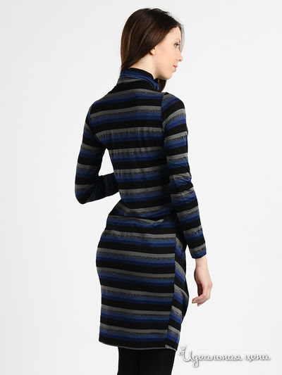 Платье ROCCO BAROCCO женское, цвет черный / синий