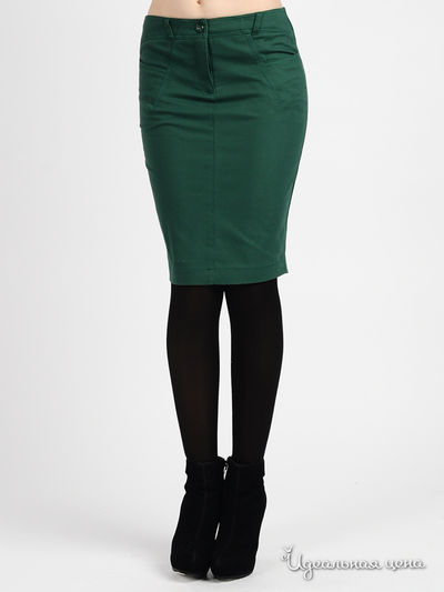 Юбка Rocco Barocco, цвет цвет изумрудный