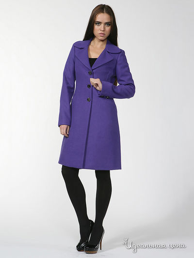 Пальто Rocco Barocco, цвет цвет фиолетовый