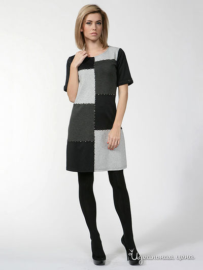 Платье Rocco Barocco, цвет цвет серый / черный