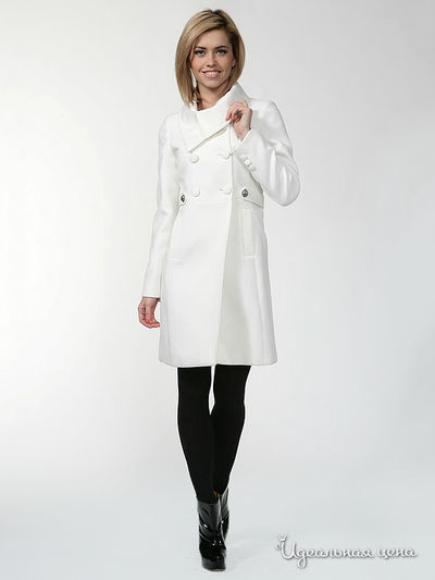 Пальто Byblos, цвет цвет белый