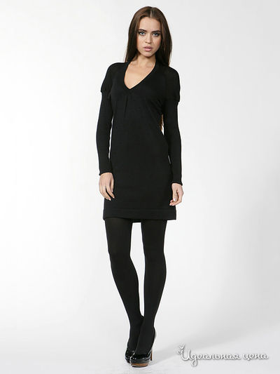 Платье Byblos, цвет цвет черный