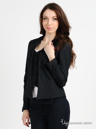 Жакет Byblos, цвет цвет черный