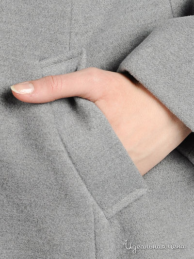 Пальто Byblos женское, цвет серый