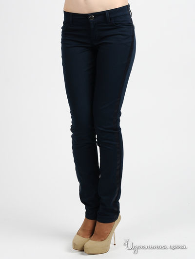 Брюки Byblos, цвет цвет темно-синий