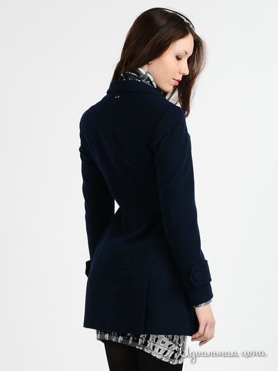 Пальто Byblos женское, цвет темно-синий