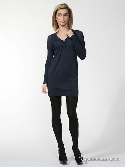 Платье Byblos, цвет цвет синий