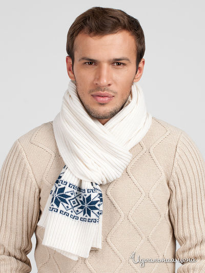 Шарф Total Look, цвет цвет белый