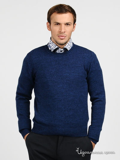 Джемпер Total Look, цвет цвет синий меланж