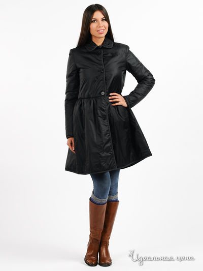 Плащ Emporio Armani, цвет цвет черный