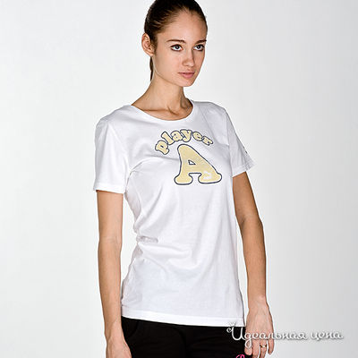 Футболка белая с принтом Puma