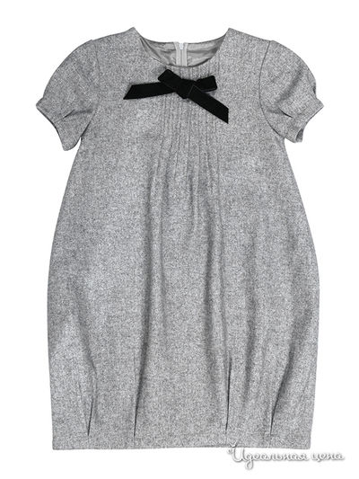 Платье Gulliver, цвет цвет серый меланж
