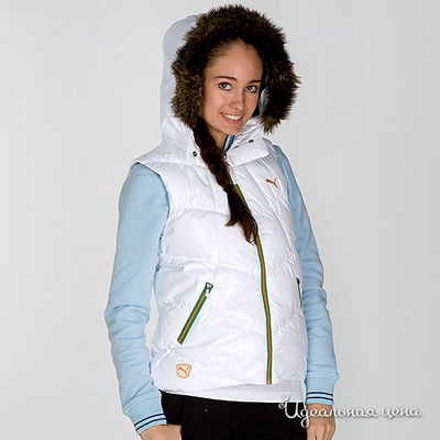 Жилет Puma, цвет цвет белый