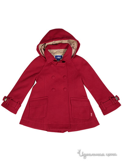 Полупальто Gulliver, цвет цвет вишневый