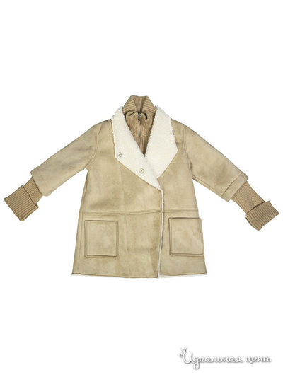 Дублёнка Gulliver, цвет цвет бежевый