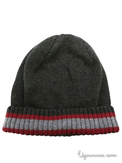 Шапка Gulliver, цвет цвет серый / красный