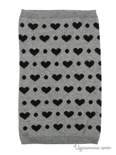 Шарф-труба Gulliver, цвет цвет серый / черный