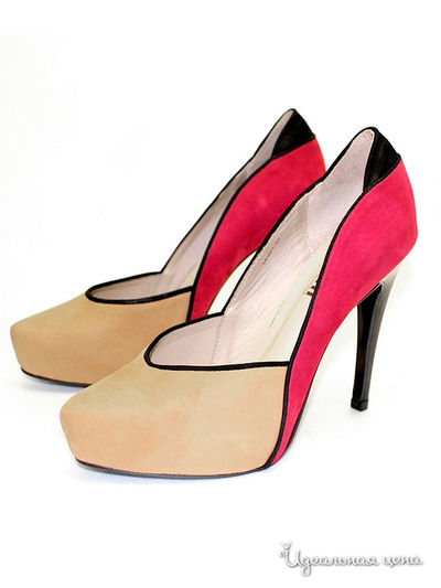 Туфли Klimini, цвет цвет бежевый