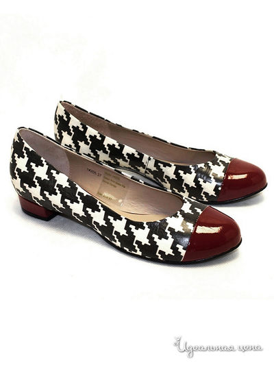 Туфли Klimini, цвет цвет черный / белый